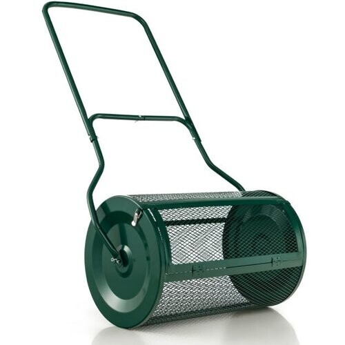 Tweedekans Coast Compoststrooier - Duwmodel - 61 cm werkbreedte - Metaal - Groen