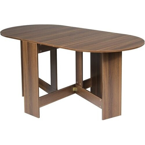 Tweedekans Coast Eettafel inklapbaar - Ruimtebesparend - 163 x 80 x 75cm- Bruin