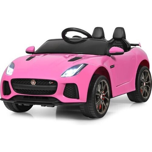 Tweedekans Coast Elektrische Kinderauto Met Muziek & Claxon & Koplampen 12V Met 2.4G Afstandsbediening - Roze