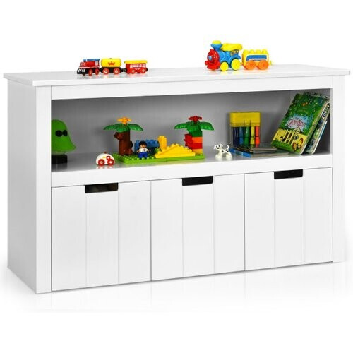 Tweedekans Coast Opbergkast met 3 Lades - 101 x 33 x 62 cm - Wit