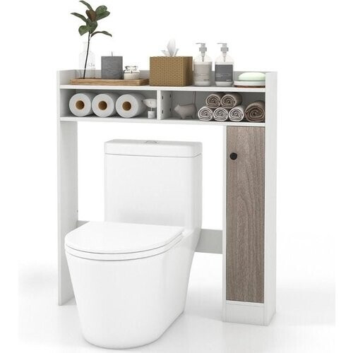 Tweedekans Coast Toiletkast ombouw - 88 x 18 x 100 cm - Wit