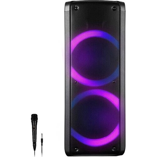 Tweedekans Denver Bluetooth Luidspreker Party Box Disco Verlichting BPS352 Zwart