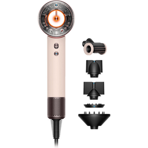 Tweedekans Dyson Supersonic Nural Straight + Wavy Ceramic Pink
