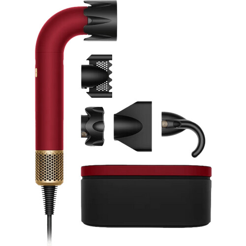 Tweedekans Dyson Supersonic r Straight + Wavy Red Velvet