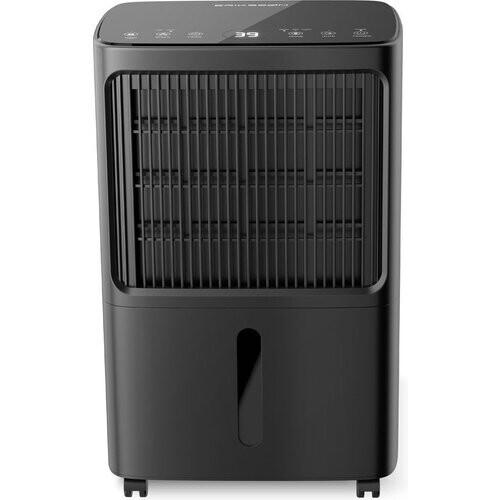 Tweedekans Erikssøn Luchtontvochtiger – 16L/Dag, Ingebouwde Hygrometer, 185W – 27,5 x 19,5 x 44 cm – Zwart