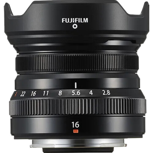 Tweedekans Fujifilm XF 16mm f/2.8 R Zwart