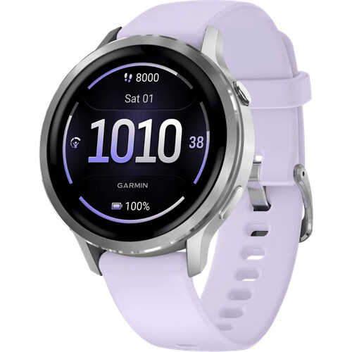 Tweedekans Garmin Venu 4 Zilver/Paars 41 mm