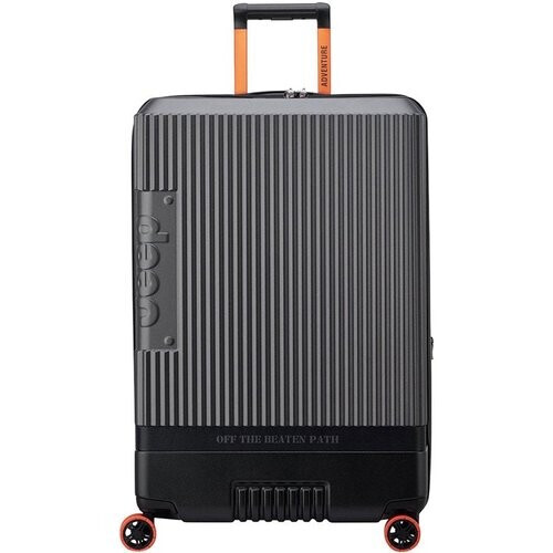 Tweedekans Jeep Koffer Deluxe Groot 76 cm Uitbreidbaar Antraciet