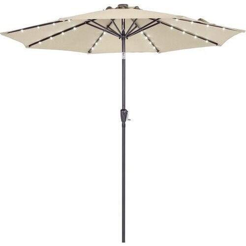 Tweedekans Kingsleeve Parasol Maïmi - LED Verlichting Kantelbaar 270cm - Crème