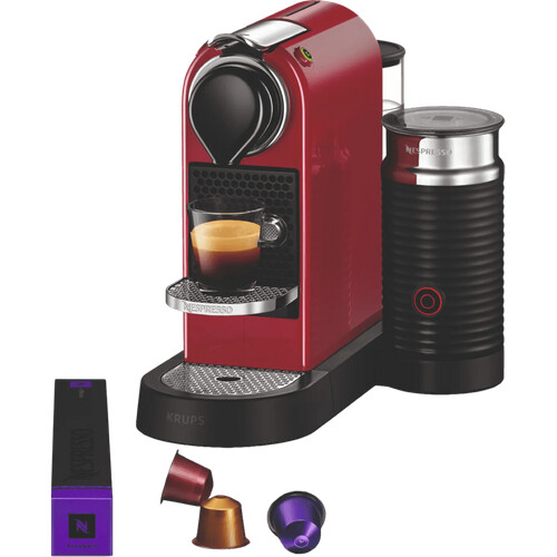Tweedekans Krups Nespresso Citiz & Milk XN7615 Kersenrood
