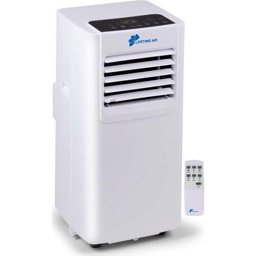 Tweedekans Lifetime Air Mobiele Airco - Airconditioning, Luchtontvochtiger en Ventilator - Luchtkoeler met Afvoerslang - Aircooler 65dB - Air Conditioner tot 40m3 - Afstandsbediening en Timer - 8.000 BTU
