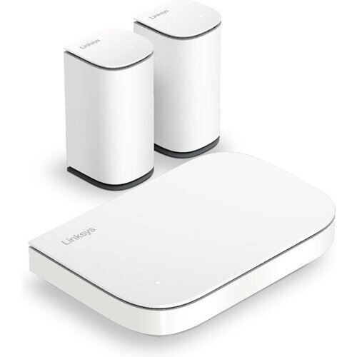 Tweedekans Linksys Velop Micro Mesh 6 - Router - WiFi 6 - Dual-band - Mesh WiFi - 3000 Mbps - 3-pack - Wit