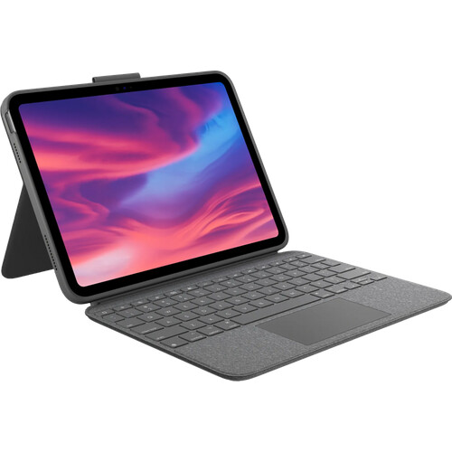 Tweedekans Logitech Combo Touch Apple iPad (2025/2022) Toetsenbord Hoes QWERTY