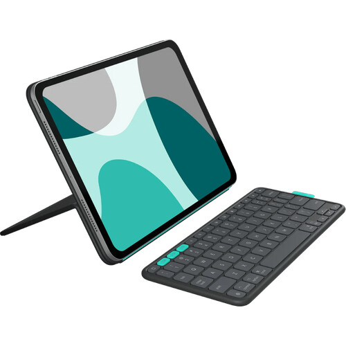 Tweedekans Logitech Flip Folio iPad Pro (2025) / iPad Air (2026) 11 inch Toetsenbord Hoes QWERTY