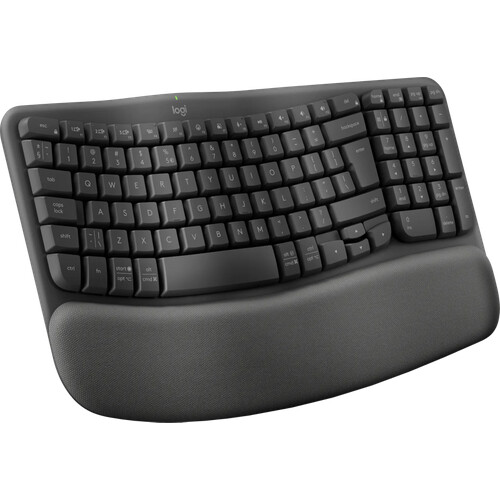 Tweedekans Logitech Wave Keys Draadloos Ergonomisch Toetsenbord QWERTY