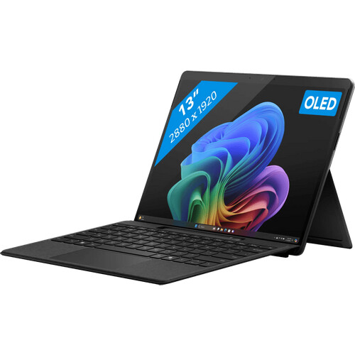 Tweedekans Microsoft Surface Pro 11 Snapdragon X Elite / 16GB / 512GB Black (No charger)