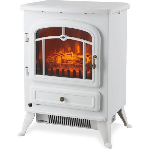Tweedekans MOA Electrische Haard - Sfeerhaard Klassiek - Heater - Kachel - Vrijstaand - Wit - ES180W