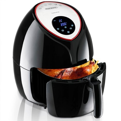Tweedekans Monzana Airfryer Family HF105 - MET touch display - 1800 W - 6,5L
