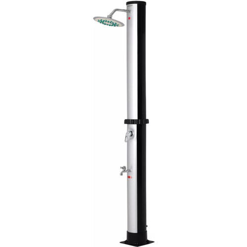 Tweedekans Monzana Buitendouche 35 liter – Solar UV-Bestendig 60°C - Zwart