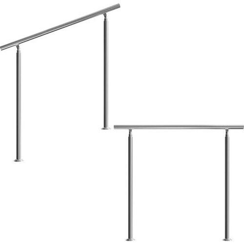 Tweedekans Monzana Trapleuning 120 cm – Zonder Spijlen - Roestvrijstaal