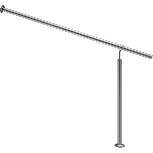 Tweedekans Monzana Trapleuning 150 cm – Roestvrijstaal Incl. Montagehandleiding