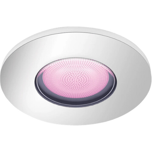 Tweedekans Philips Hue Xamento badkamer inbouwspot White and Color - Chroom - Rond