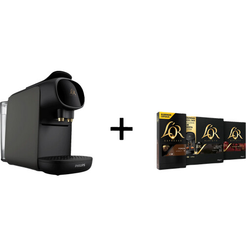 Tweedekans Philips L'OR Barista Sublime LM9012/23 Grijs met koffiecups