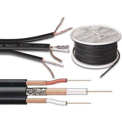 Tweedekans Professionele Audio-/Videokabel (75 Ohm + 2 X Audio)