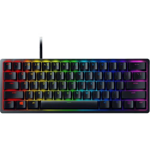 Tweedekans Razer Huntsman Mini Gaming Toetsenbord (Optisch Rood) Zwart QWERTY