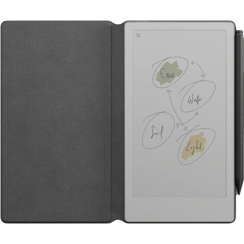 Tweedekans reMarkable Paper Pro Move Mosaic Weave Book Folio Basalt