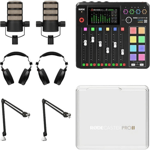 Tweedekans Rode Rodecaster Pro II 2 persoons bundel