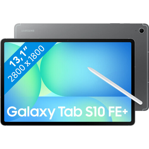 Tweedekans Samsung Galaxy Tab S10 FE Plus 13,1 inch 128GB Wifi + 5G Grijs