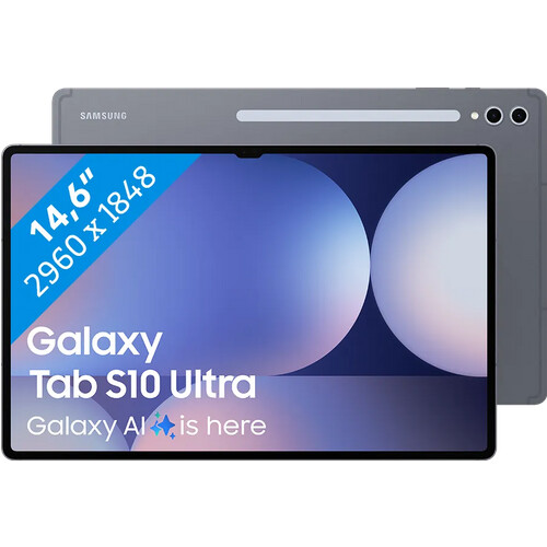 Tweedekans Samsung Galaxy Tab S10 Ultra 14,6 inch 512GB Wifi + 5G Grijs