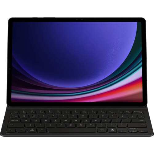 Tweedekans Samsung Galaxy Tab S9/S9 FE/S10 FE/S10 Lite Slim Toetsenbord Hoes QWERTY Zwart