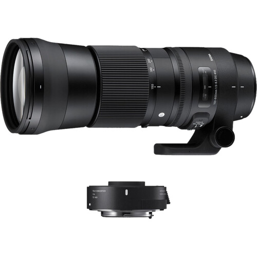 Tweedekans Sigma 150-600mm f/5-6.3 DG OS HSM C Nikon F + TC-1401 1.4x