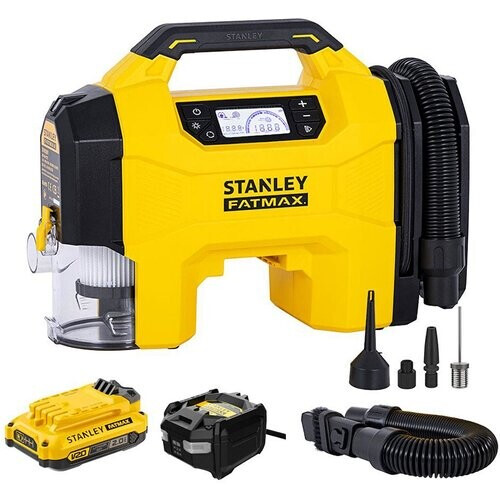 Tweedekans Stanley Fatmax 3-in-1 Compressor Stofzuiger SXVI02001A – 370 x 143 x 261 mm
