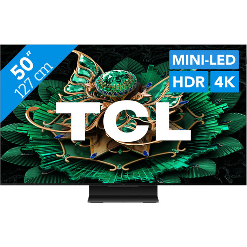 Tweedekans TCL 50" QD Mini-led C71K 4K (2025)