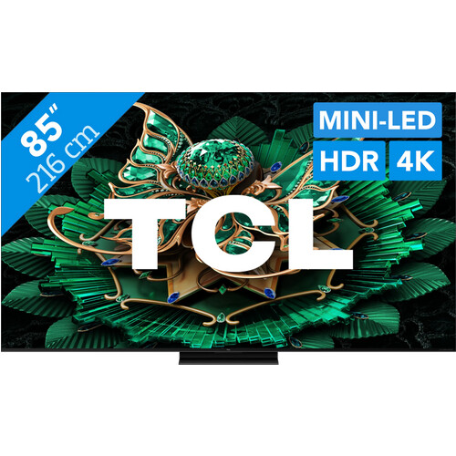 Tweedekans TCL 85" QD Mini-led C71K 4K (2025)