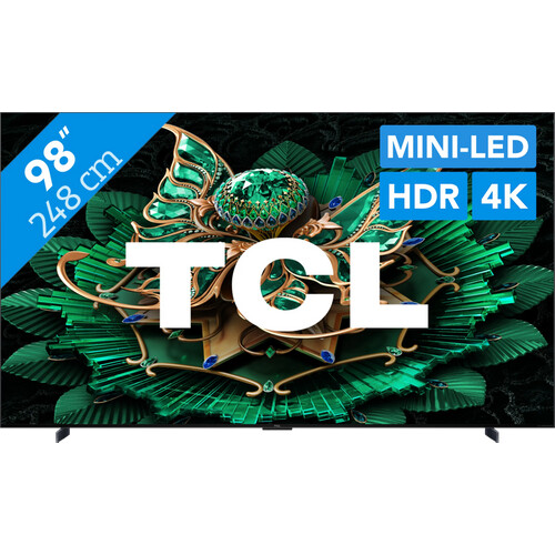 Tweedekans TCL 98" QD Mini-led C71K 4K (2025)