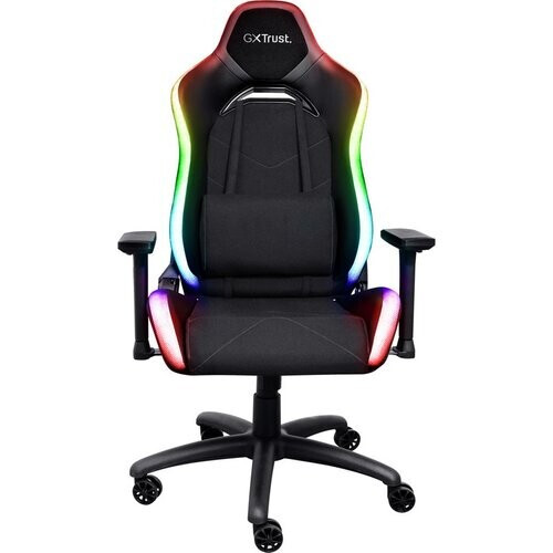 Tweedekans Trust GXT 719 Ruya RGB - Gaming Stoel met RGB Verlichting – Verstelbare Gamestoel – Ergonomisch – Bureaustoel – Gaming Chair - Zwart