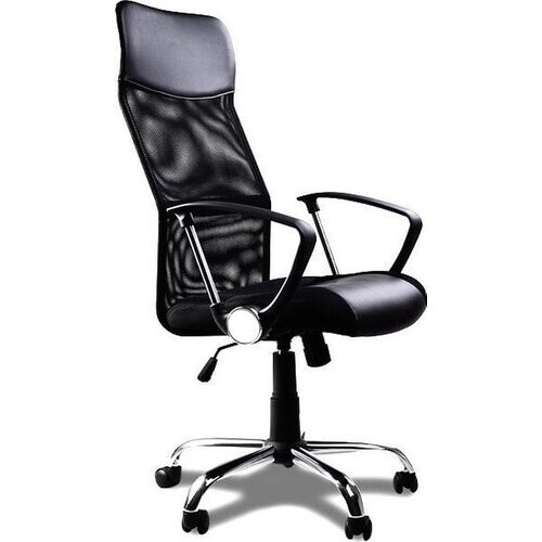 Tweedekans VEEHAUS Bureaustoel met mesh zwart