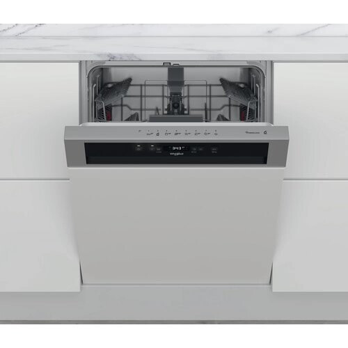 Whirlpool Wbc3c34px - Inbouw Vaatwasser - 60 Cm - 14 Couverts - 6th Sense & Powerclean Pro - 44 Db - Energieklasse D | Nieuw (outlet)