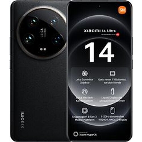 Xiaomi 14 Ultra Dual SIM 512GB black