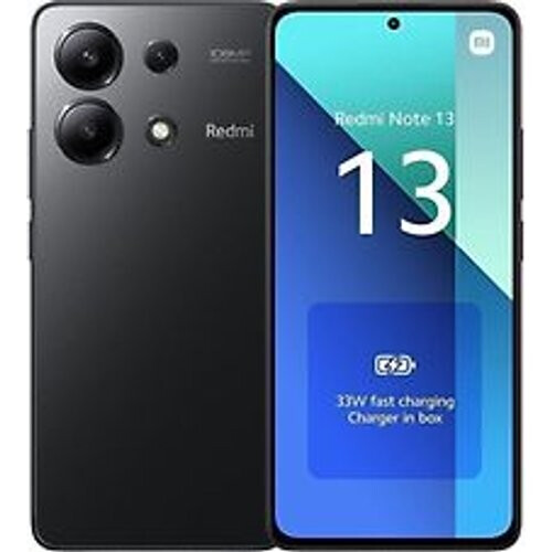 Xiaomi Redmi Note 13 Dual SIM 128GB 8GB RAM middernacht zwart